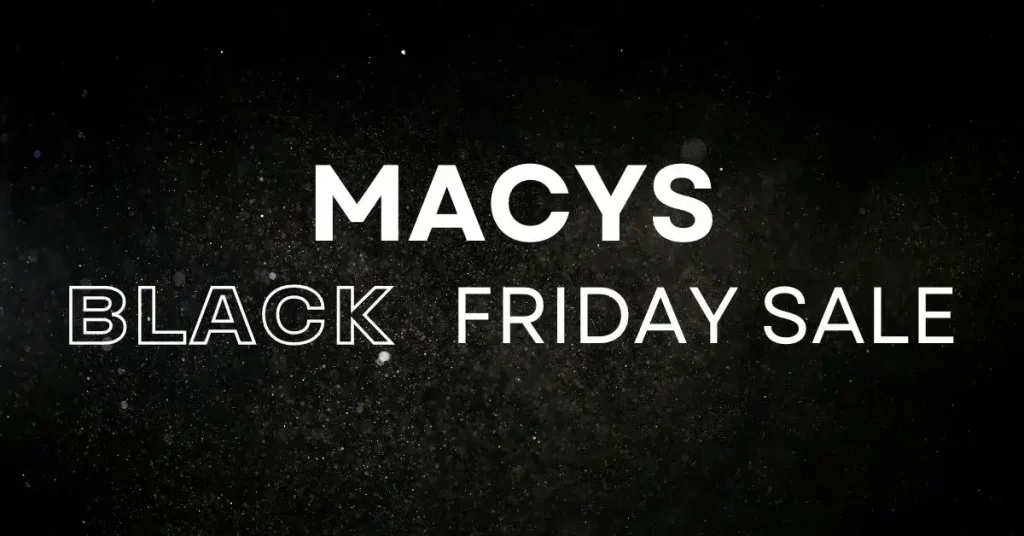 Macys Black Friday