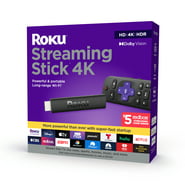 Roku Streaming Stick 4K Streaming Device 4KHDRDolby Vision with Voice Remote and TV Controls
